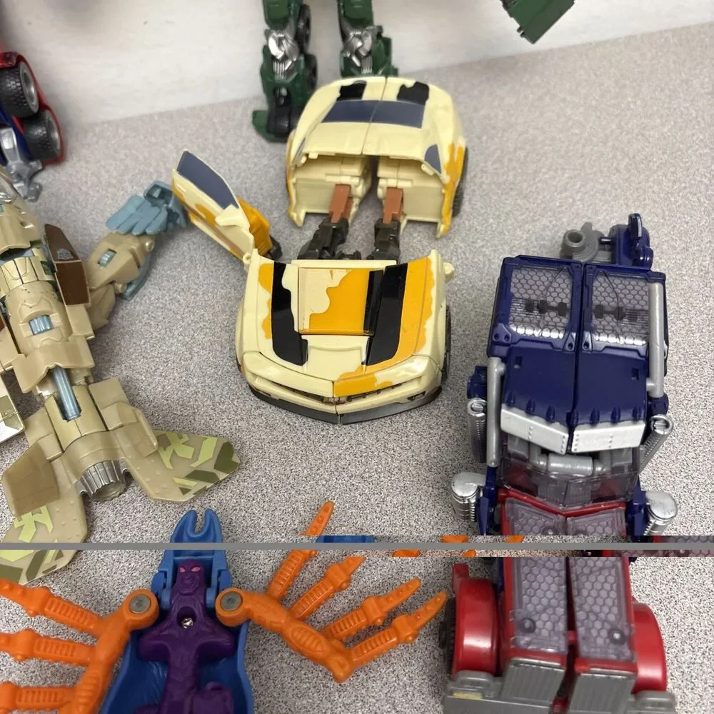 Transformers Lot of Incomplete Figures For Parts Pieces - As Is lot